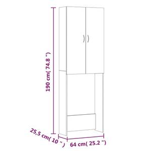 Waschmaschinenschrank 3008176 Weiß