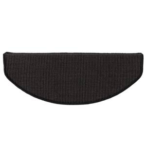 Sisal-Stufenmatte Premium Schwarz - 24 x 65 cm