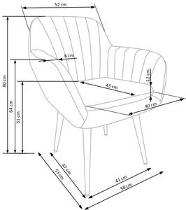 Chaise K429 Gris