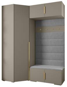 Garderobe Inova 1 Z21 Gold - Grau