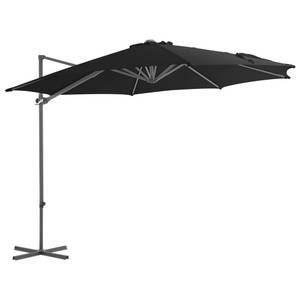 Parasol en porte-à-faux Noir