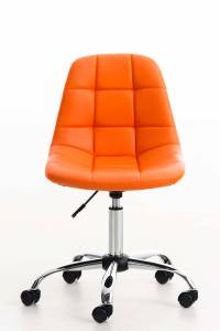 Chaise de bureau Emil Orange