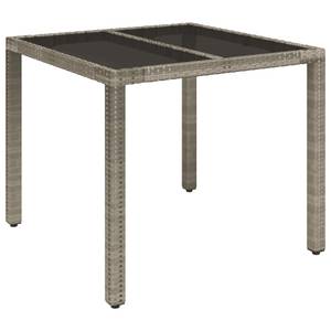 Bistro-Set-k111 ( 3-tlg ) Grau - Massivholz