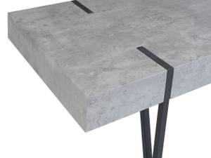 Table basse ADENA Noir - Gris - Gris lumineux