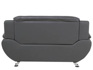 2-Sitzer Sofa LEIRA Grau - Silber