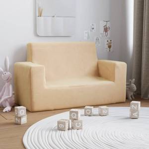 Kindersofa 3013568-1 Cremeweiß - 84 x 51 cm