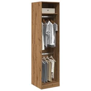 Kleiderschrank 298537-5 Eiche Dekor - Breite: 50 cm