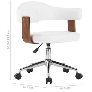 Chaise de bureau Blanc