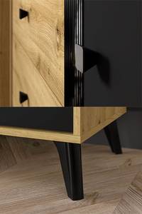 Sideboard ELIZABETH Braun - Holzwerkstoff - 138 x 83 x 40 cm