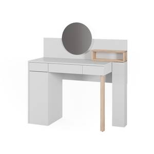 Schminktisch Olivia 40095 Braun - Weiß - Holzwerkstoff - 110 x 120 x 42 cm