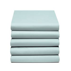 Damai Spannbettlaken (bis zu 25cm) - Blau - Textil - 27 x 6 x 37 cm