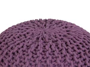 Pouf CONRAD Violett - 50 x 35 x 50 cm