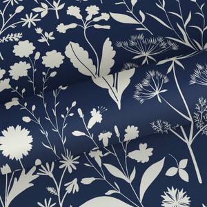 Tapete Feldblumen 7384 Blau - 50 x 900 x 900 cm