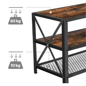 TV-Lowboard TV-Ständer Braun - Holzwerkstoff - 40 x 50 x 160 cm