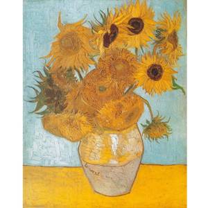 Puzzle Die Sonnenblumen 1000 Teile Papier - 25 x 5 x 35 cm