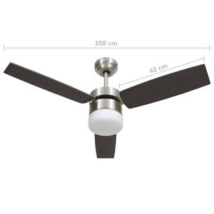 Deckenventilator 3006466 Dunkelbraun - 108 x 43 x 108 cm