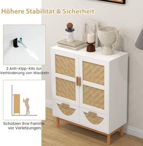 Buffetschrank VH33590ITDE Weiß - Holzwerkstoff - 35 x 98 x 80 cm