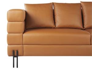 3-Sitzer Sofa GRANNA Braun - Hellbraun