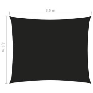 Voile solaire 3016493-8 Noir - 350 x 250 cm