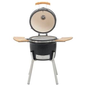 Barbecue fumoir barbecues fumoir Noir - Céramique - Métal - 33 x 76 x 33 cm