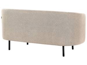 2-Sitzer Sofa LOEN Beige - Schwarz - Grau - Taupe - Textil