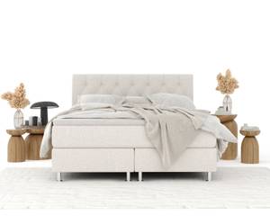 Boxspringbett Excelsior Beige - Breite: 140 cm