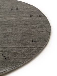 Tapis en laine rond Jamal Gris - 200 x 200 cm