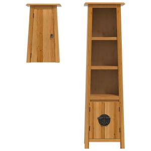 Badmöbel Set 3223460 (2-teilig) Braun - Massivholz - Holzart/Dekor - 48 x 170 x 32 cm