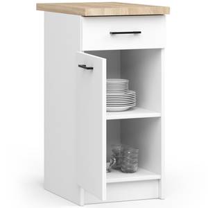 Meuble de Cuisine bas OLIWIA 50 1T 1S Blanc