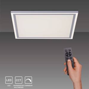 LED Panel EDGE Weiß - Metall - Kunststoff - 46 x 6 x 46 cm