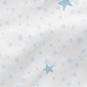 Little star Kissen wolke Blau 60x40 cm Blau - Textil - 1 x 60 x 40 cm