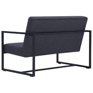 Fauteuil Gris - Métal - 78 x 81 x 114 cm