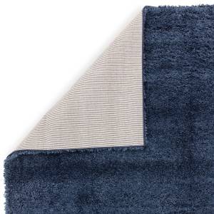 Tapis de salon shaggy RICHY Bleu - 120 x 170 cm