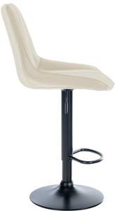 Tabouret de bar Toni Blanc crème