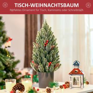 Künstlicher Weihnachtsbaum 830-383 Grün - Kunststoff - 27 x 47 x 27 cm