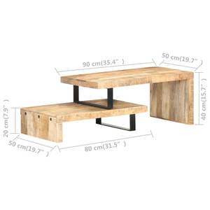 Couchtisch(2er Set) 3005002 Holz