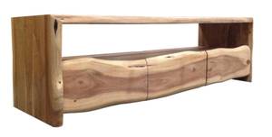 ALBERA Lowboard Braun - Massivholz - Holzart/Dekor - 146 x 46 x 50 cm