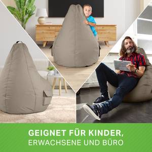 Gaming Sitzsack Lounge Chair "Cozy" Aschgrau