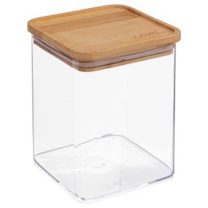 Lebensmittelbehälter ESKE, Bambusdeckel Kunststoff - 10 x 14 x 11 cm