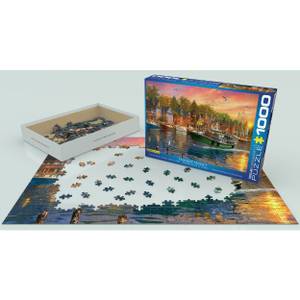 Puzzle D Davison Harbour Sunset Papier - 26 x 6 x 36 cm