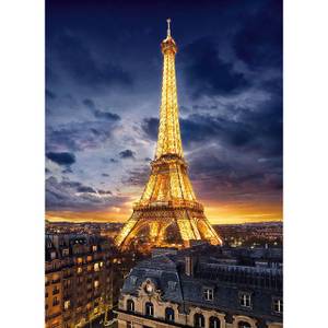 Puzzle Eiffelturm 1000 Teile Papier - 29 x 6 x 37 cm