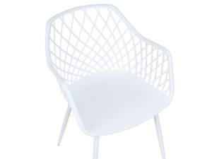 Chaise de salle à manger NASHUA II Blanc