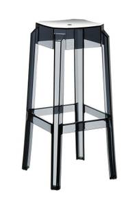 Tabouret de bar Fox Lot de 2 Noir