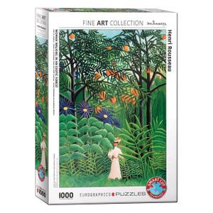 Puzzle Frauen in einem exotischen Wald Papier - 26 x 6 x 36 cm