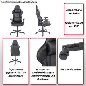 Bürostuhl F84 Schwarz