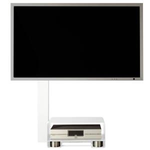 TV Möbel move art 125-S Weiß - Metall - 40 x 100 x 60 cm