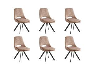 Chaise gondole KELINE Lot de 6