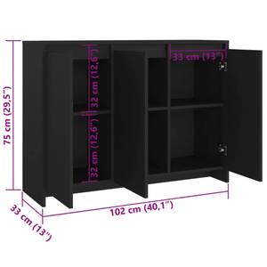 Sideboard 3013197 3013197 Schwarz