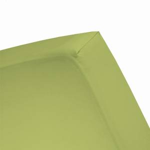 Damai Spannbettlaken (bis zu 25cm) - Grün - Textil - 27 x 8 x 37 cm