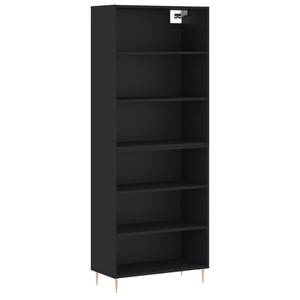 Highboard DE9132 Schwarz - Holzwerkstoff - 33 x 180 x 70 cm